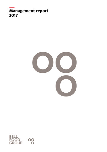 Thumbnail Bell Food Group Annual Report 2017