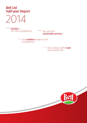 Thumbnail Bell Food Group Half-year Report 2014-h1