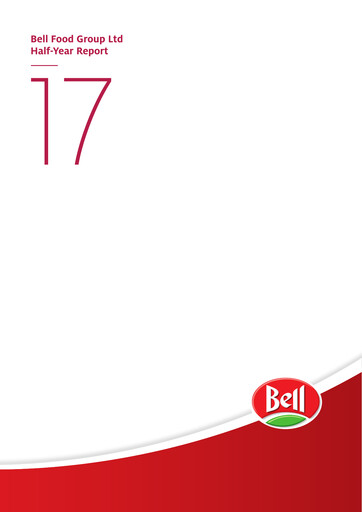 Thumbnail Bell Food Group Half-year Report 2017-h1