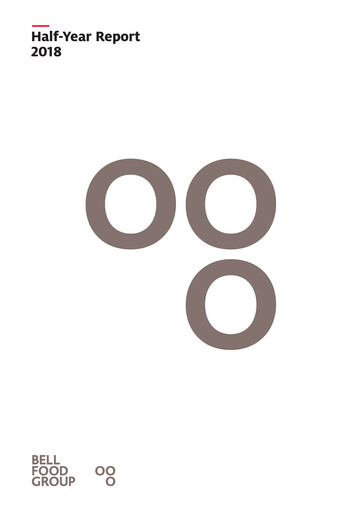 Thumbnail Bell Food Group Half-year Report 2018-h1