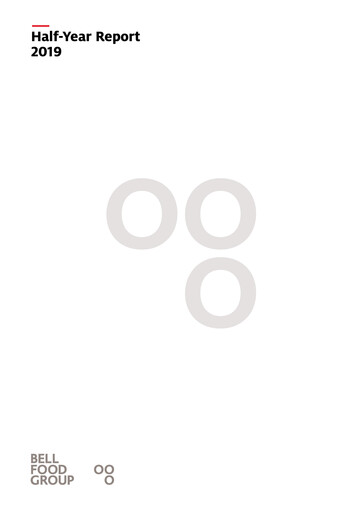 Thumbnail Bell Food Group Half-year Report 2019-h1