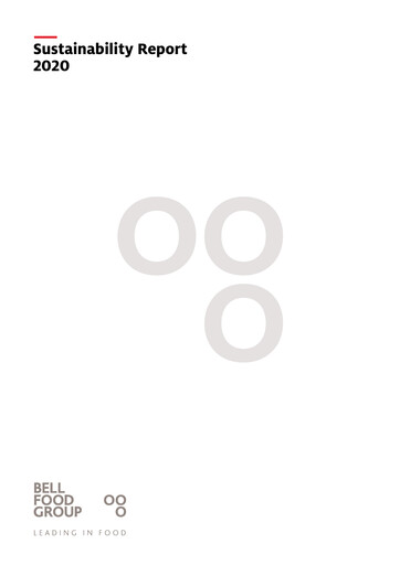Thumbnail Bell Food Group Sustainability Report 2020