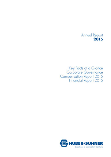 Thumbnail Huber+Suhner Annual Report 2015