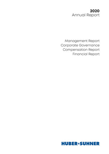 Thumbnail Huber+Suhner Annual Report 2020