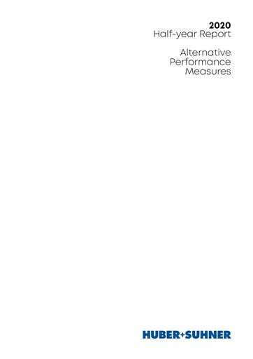 Miniature Huber+Suhner Rapport financier 2020-h1