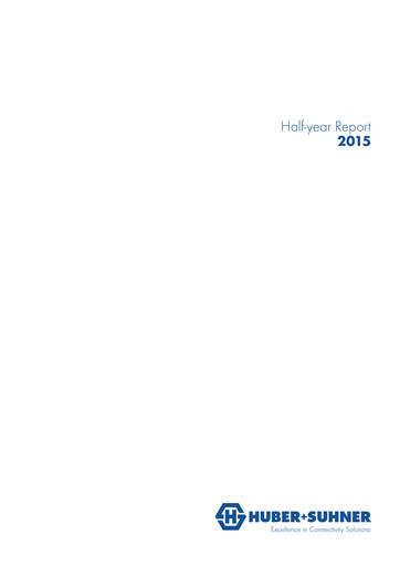 Thumbnail Huber+Suhner Half-year Report 2015-h1