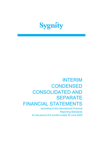 Miniature Sygnity Rapport semestriel 2025