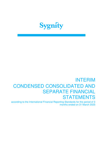 Thumbnail Sygnity Quarterly Report 2025-q1