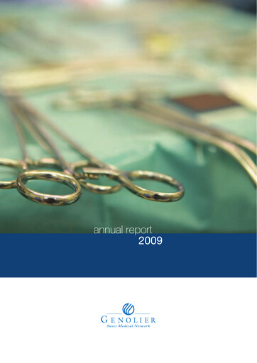 Thumbnail Aevis Victoria Annual Report 2009