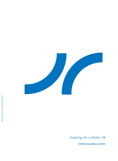Thumbnail Aevis Victoria Annual Report 2014