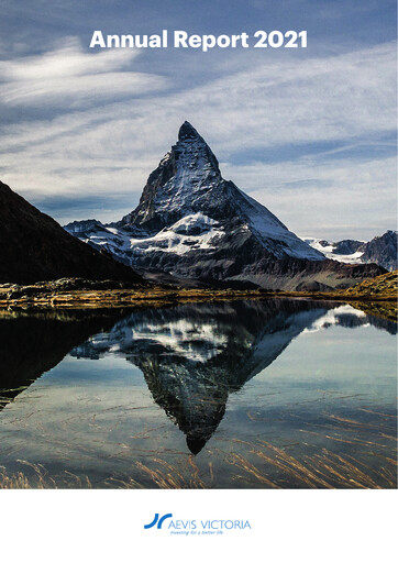 Thumbnail Aevis Victoria Annual Report 2021