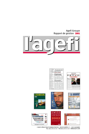 Thumbnail Aevis Victoria Annual Report 2001