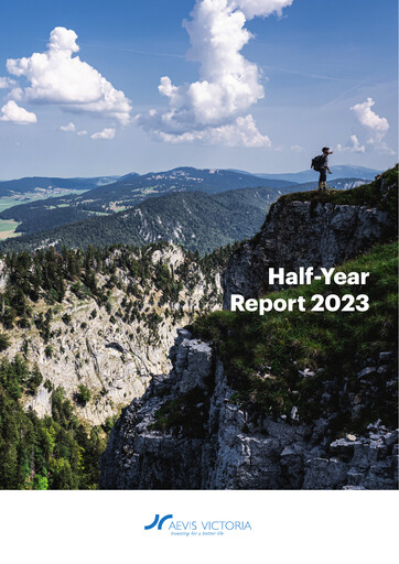 Miniature Aevis Victoria Rapport semestriel 2023-h1