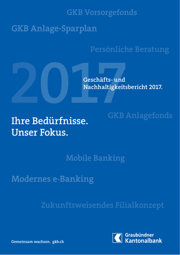 Thumbnail Graubündner Kantonalbank Annual Report 2017