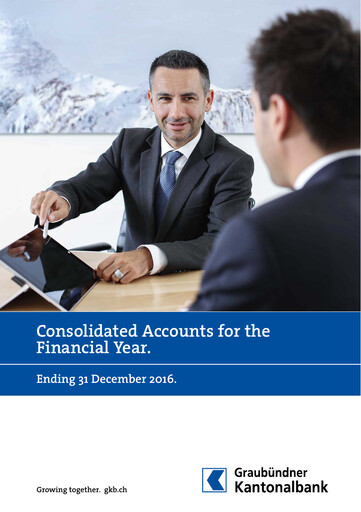 Thumbnail Graubündner Kantonalbank Annual Report 2016