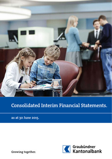Thumbnail Graubündner Kantonalbank Half-year Report 2015-h1
