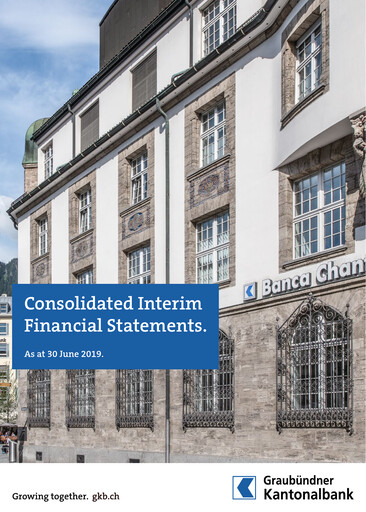 Thumbnail Graubündner Kantonalbank Half-year Report 2019-h1