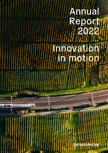 Thumbnail Sensirion Holding Annual Report 2022