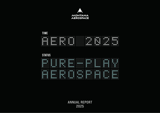 Miniature Montana Aerospace Rapport annuel 2025