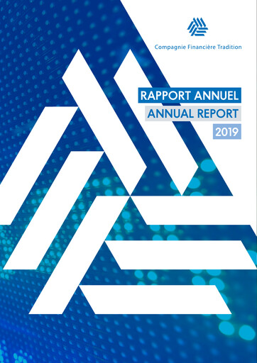 Miniature Compagnie Financière Tradition Rapport annuel 2019