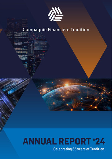 Miniature Compagnie Financière Tradition Rapport annuel 2024