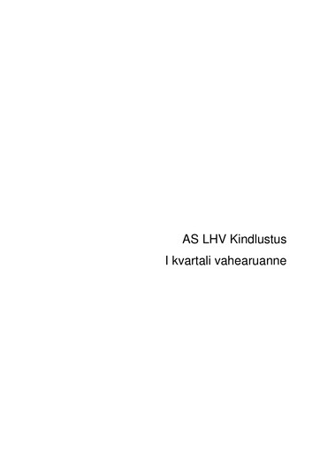 Thumbnail AS LHV Group Quarterly Report 2024-q1
