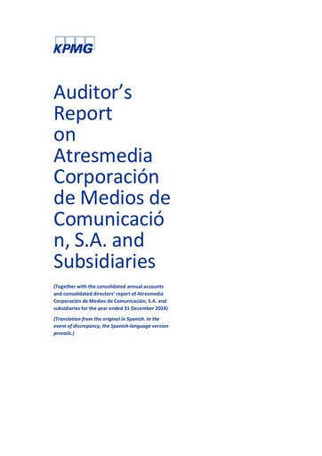 Thumbnail Atresmedia Corporación de Medios de Comunicación, S.A. Financial Statement 2024
