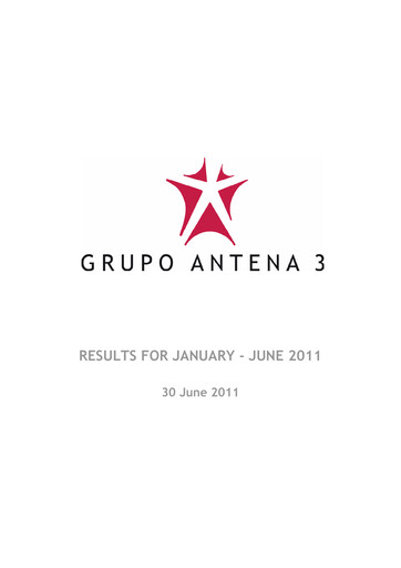Thumbnail Atresmedia Corporación de Medios de Comunicación, S.A. Half-year Report 2011