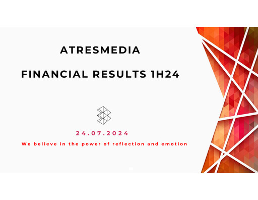 Thumbnail Atresmedia Corporación de Medios de Comunicación, S.A. Half-year Report 2024