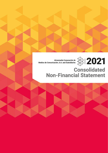 Thumbnail Atresmedia Corporación de Medios de Comunicación, S.A. Sustainability Report 2021
