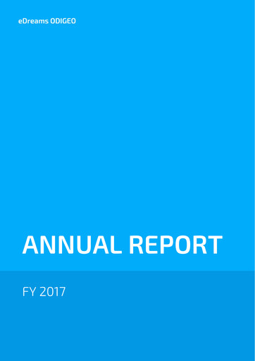 Thumbnail eDreams ODIGEO Annual Report 2017