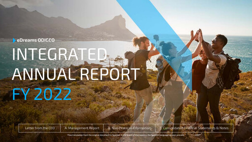 Thumbnail eDreams ODIGEO Annual Report 2022