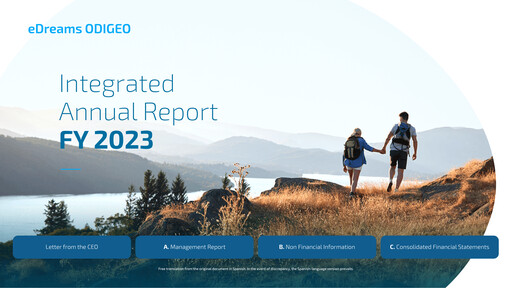 Thumbnail eDreams ODIGEO Annual Report 2023