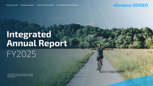 Thumbnail eDreams ODIGEO Annual Report 2025