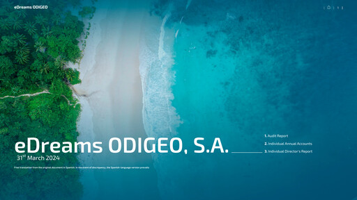 Thumbnail eDreams ODIGEO Financial Statement fy2024