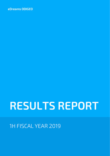 Thumbnail eDreams ODIGEO Half-year Report 2019-h1