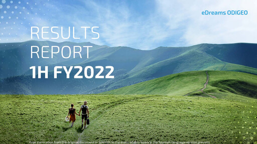 Thumbnail eDreams ODIGEO Half-year Report 2022-h1