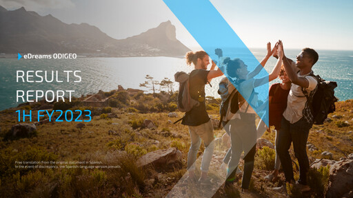 Thumbnail eDreams ODIGEO Half-year Report 2023-h1