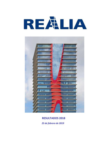 Thumbnail Realia Business Financial Report 2018