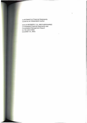 Miniature Realia Business Bilan financier 2021