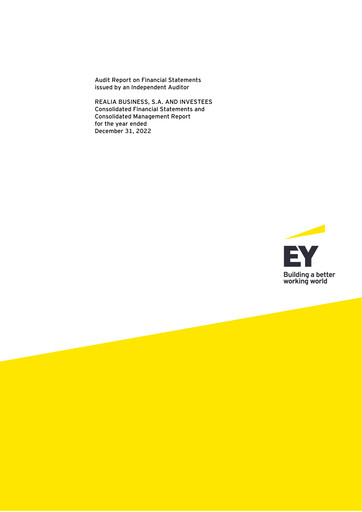 Miniature Realia Business Bilan financier 2022