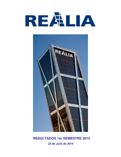 Thumbnail Realia Business Half-year Report 2014-h1