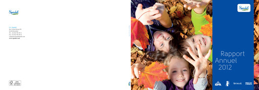 Thumbnail Spadel Annual Report 2012