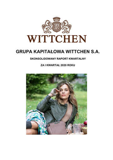 Miniature Wittchen Rapport trimestriel 2020-q1