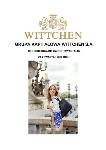 Miniature Wittchen Rapport trimestriel 2022-q1