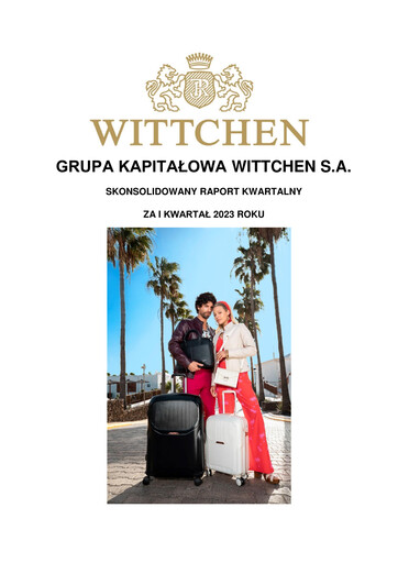 Miniature Wittchen Rapport trimestriel 2023-q1