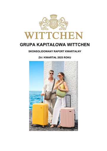 Miniature Wittchen Rapport trimestriel 2025-q1