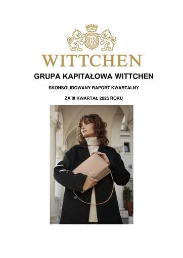 Miniature Wittchen Rapport trimestriel 2025-q3