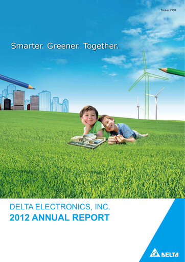 Thumbnail Delta Electronics Annual Report 2012