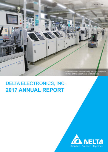 Thumbnail Delta Electronics Annual Report 2017